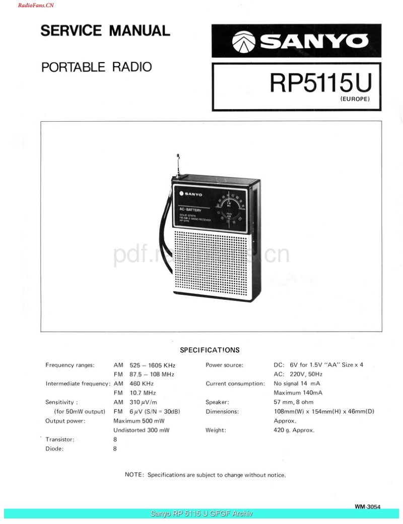 Sanyo_RP5115U_sch-电路原理图.pdf_第1页