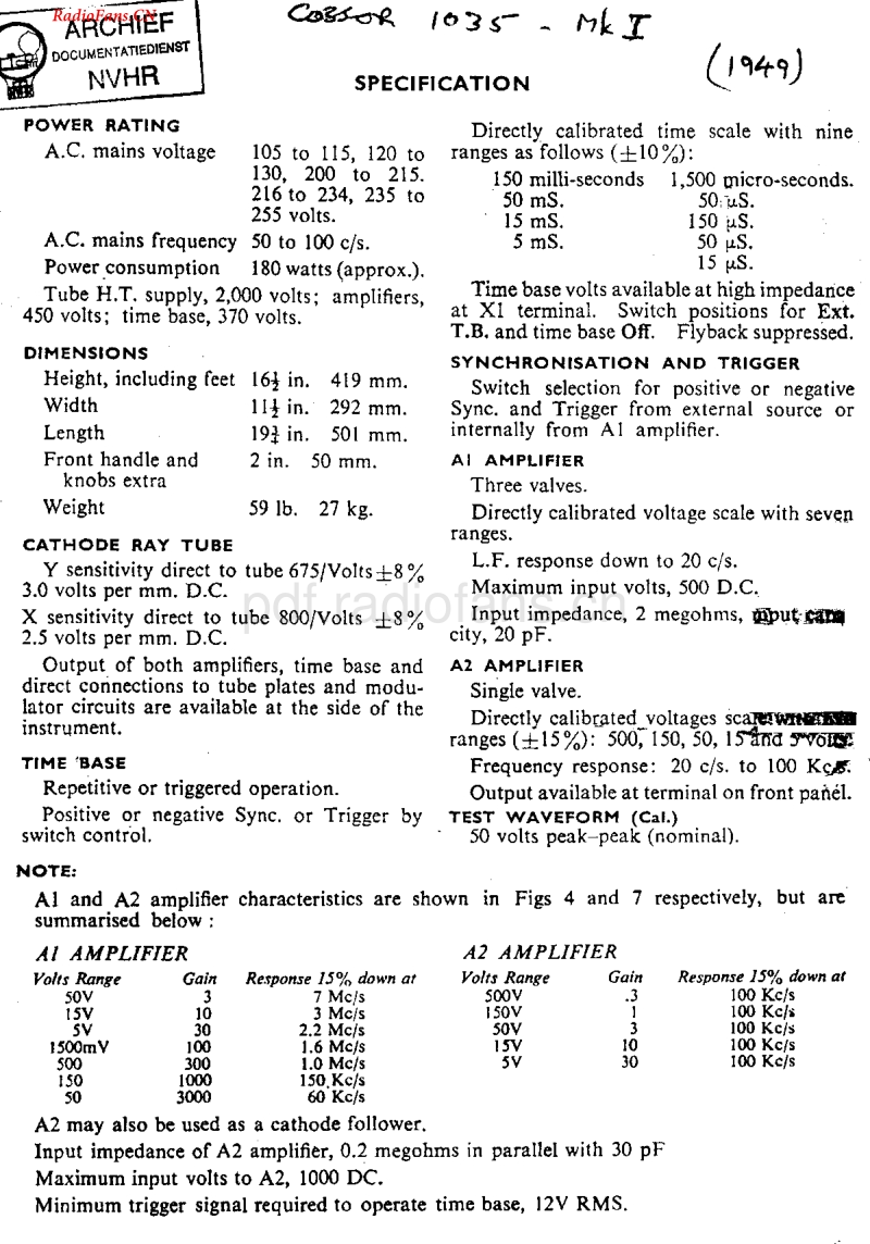 COSSOR-Cossor_1035电路原理图.pdf_第1页