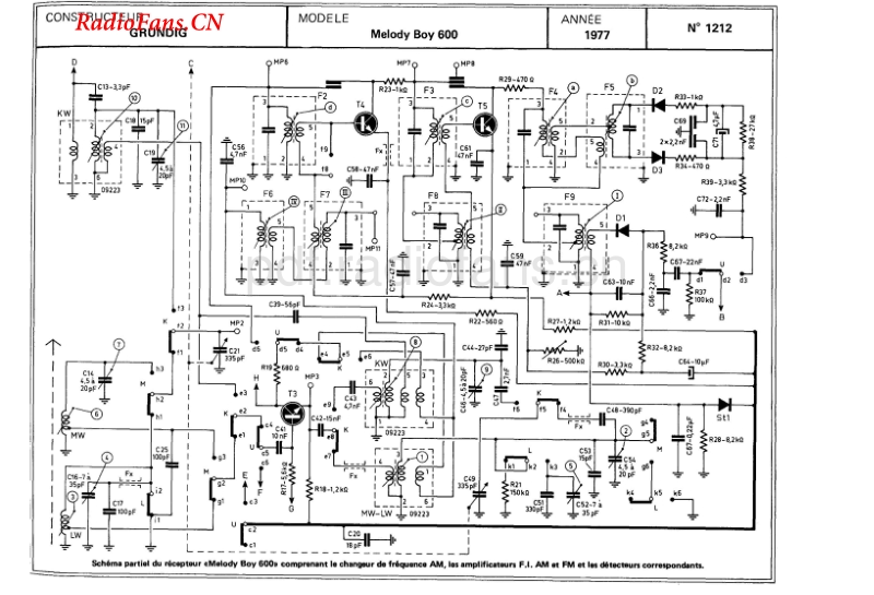 grundig_melody_boy_600_service_manual  电路原理图.pdf_第2页