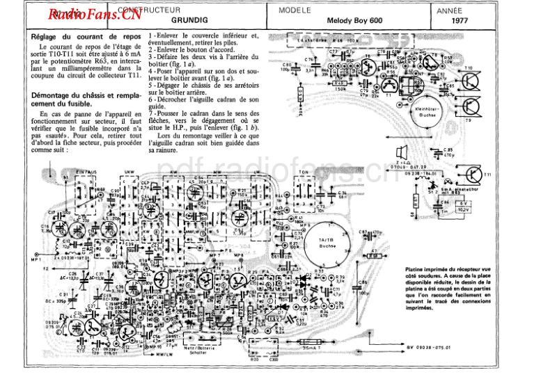 grundig_melody_boy_600_service_manual  电路原理图.pdf_第3页