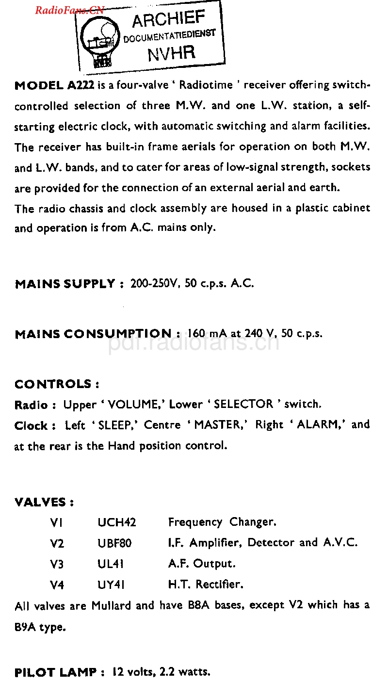 Ekco_A222电路原理图.pdf_第1页