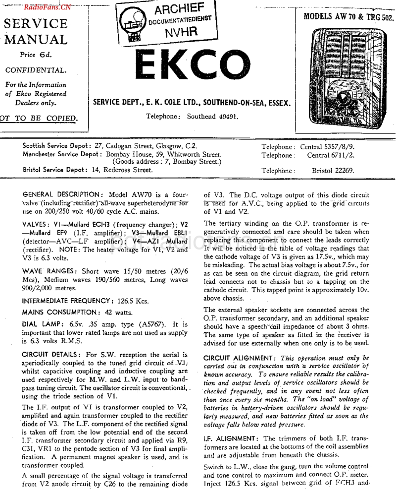 Ekco_AW70电路原理图.pdf_第1页