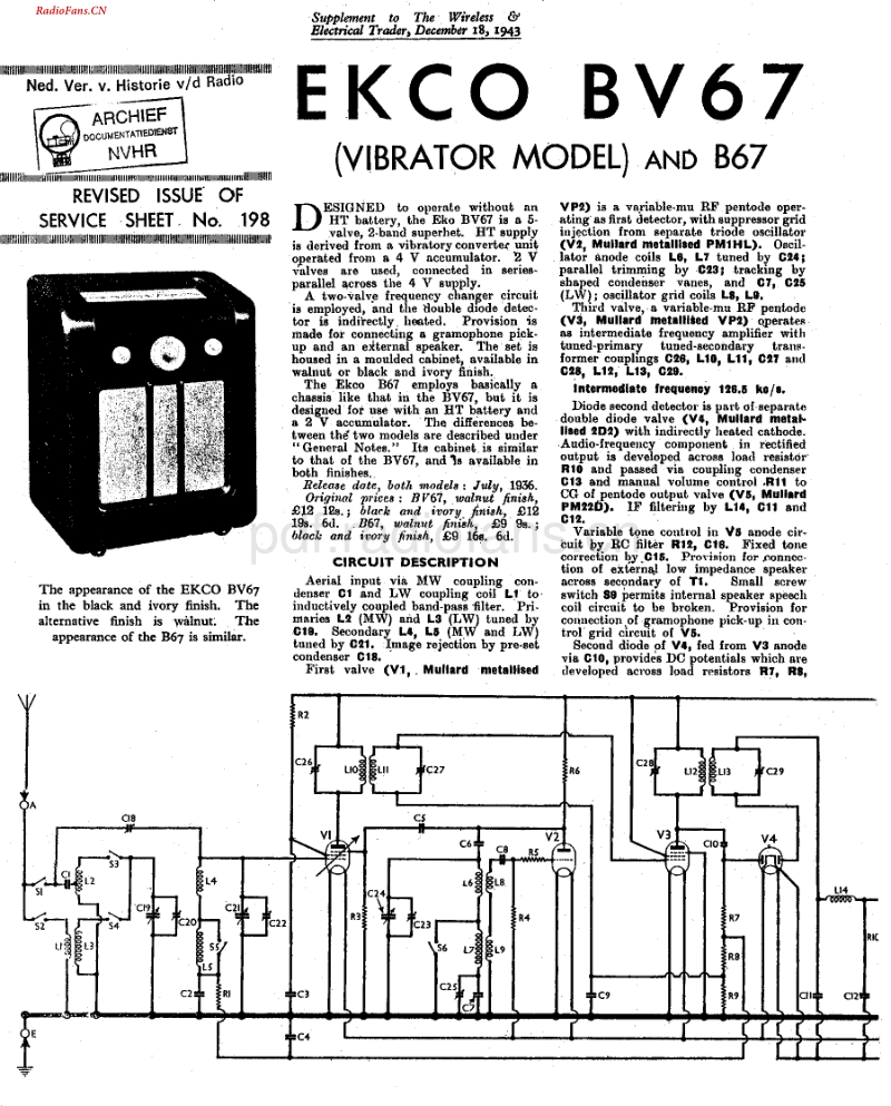 Ekco_BV67电路原理图.pdf_第1页