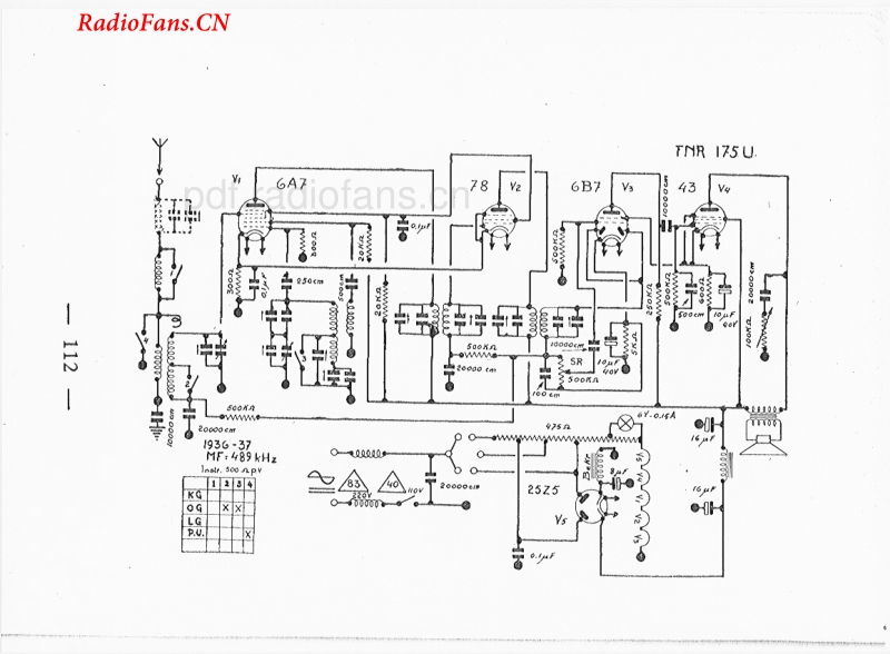 FNR-175U电路原理图.pdf_第1页