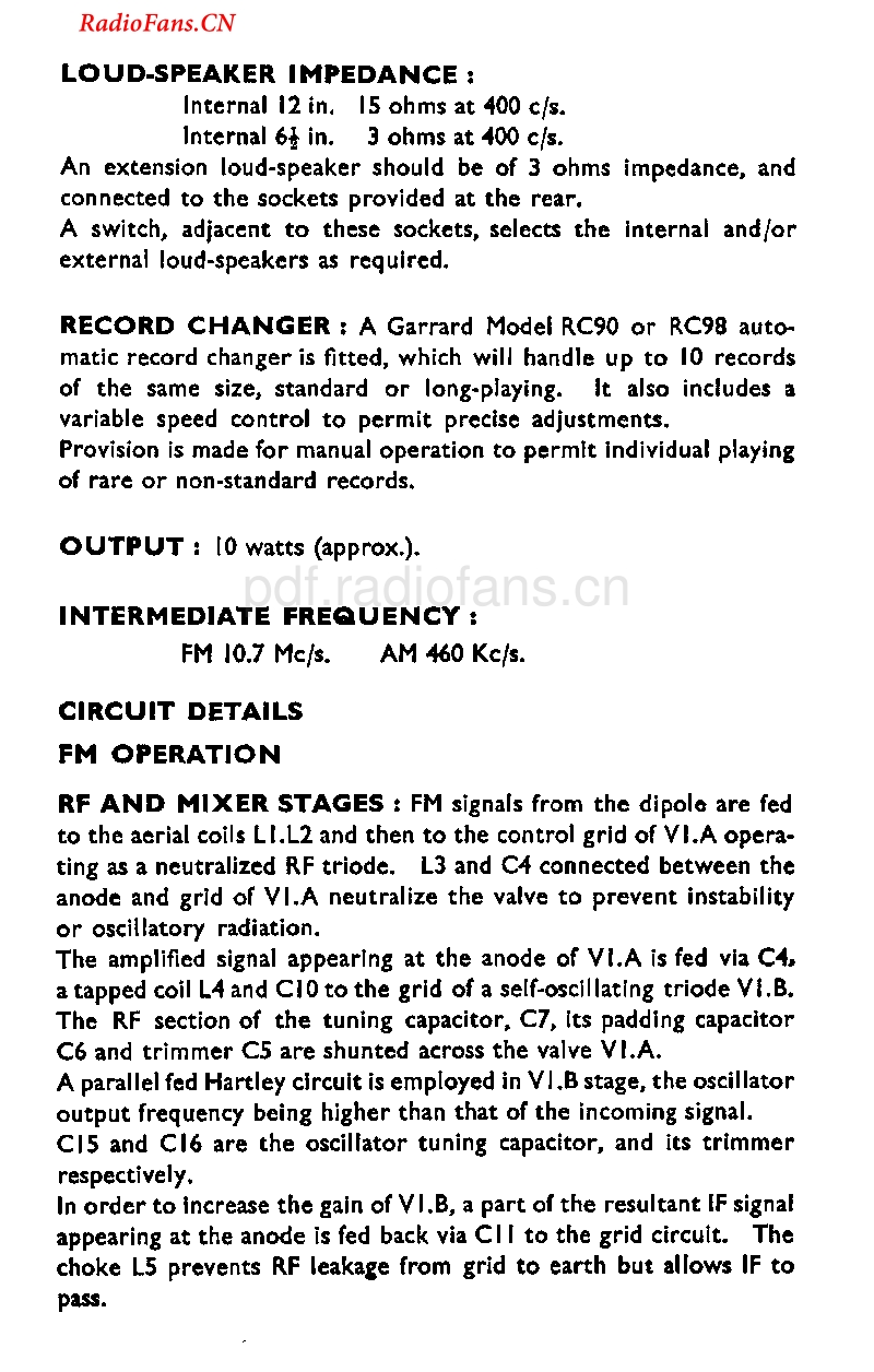 Ekco_ARG256电路原理图.pdf_第3页