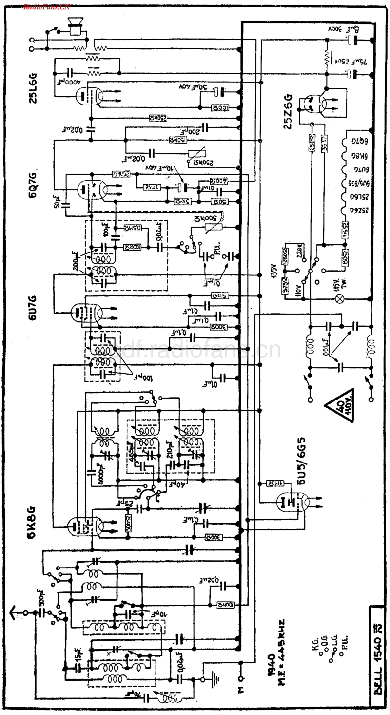 Radiobell_1540U-电路原理与.pdf_第1页