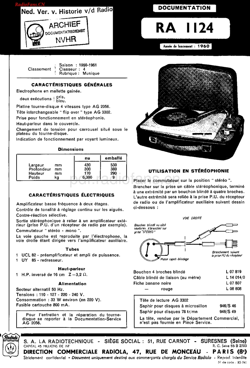 Radiola_RA1124-电路原理图.pdf_第1页