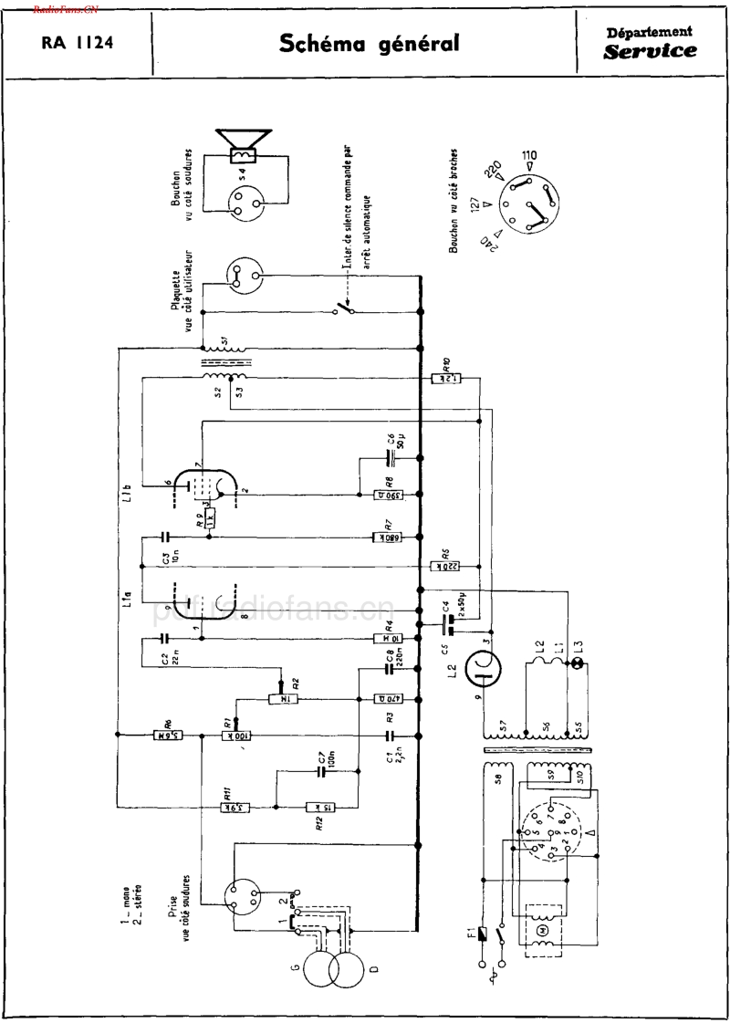 Radiola_RA1124-电路原理图.pdf_第3页