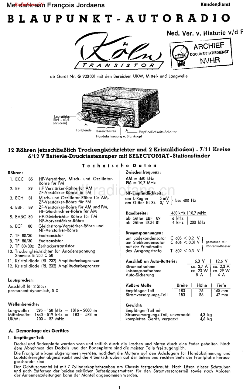 Blaupunkt_KolnTransistor.pdf_第1页