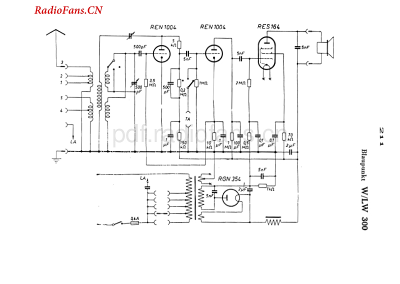 Blaupunkt-W-LW 300-电路原理图.pdf_第1页