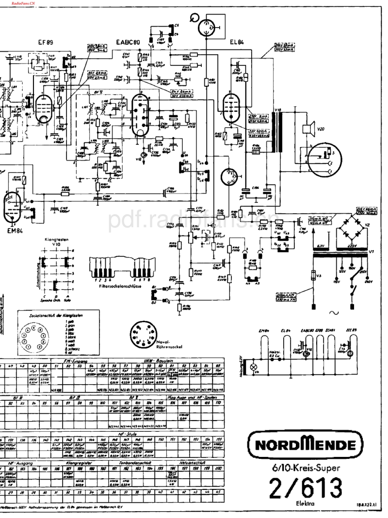 Nordmende_2-613-电路原理图.pdf_第2页