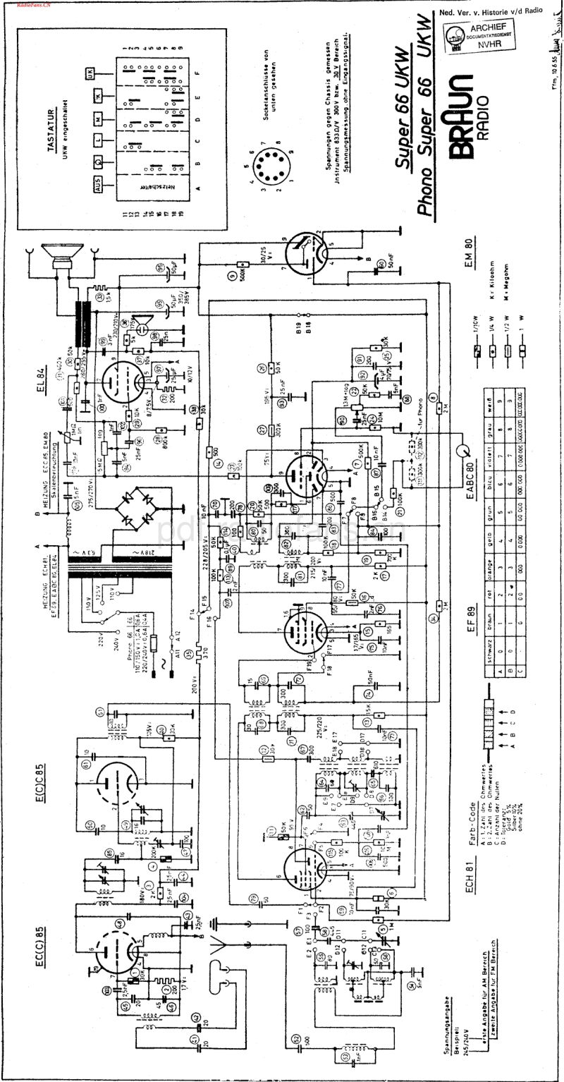 Braun_66UKW-电路原理图.pdf_第1页