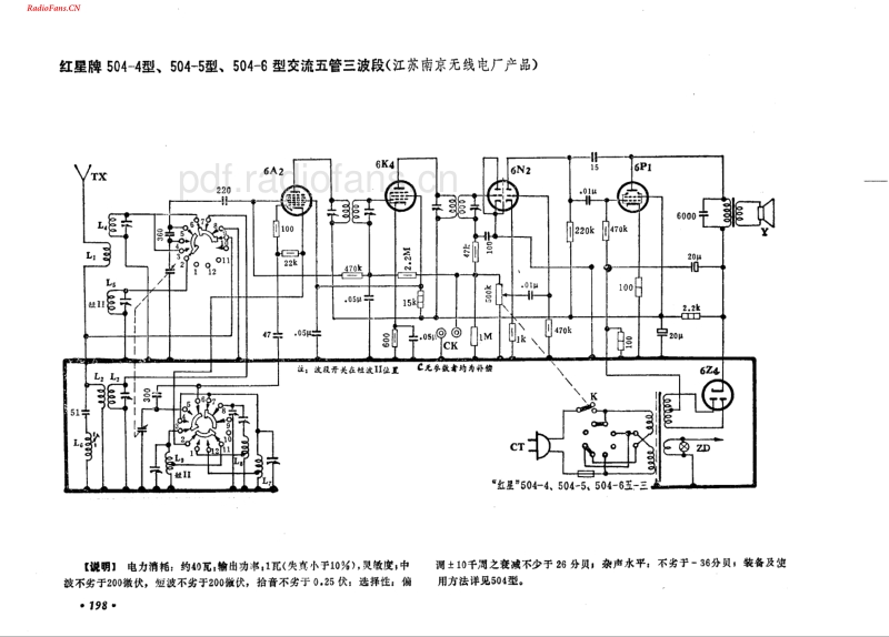 红星牌504-4 504-5 504-6型.pdf_第1页