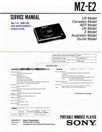 索尼 sony_MZ-E2_service_manual 电路图 维修手册.pdf