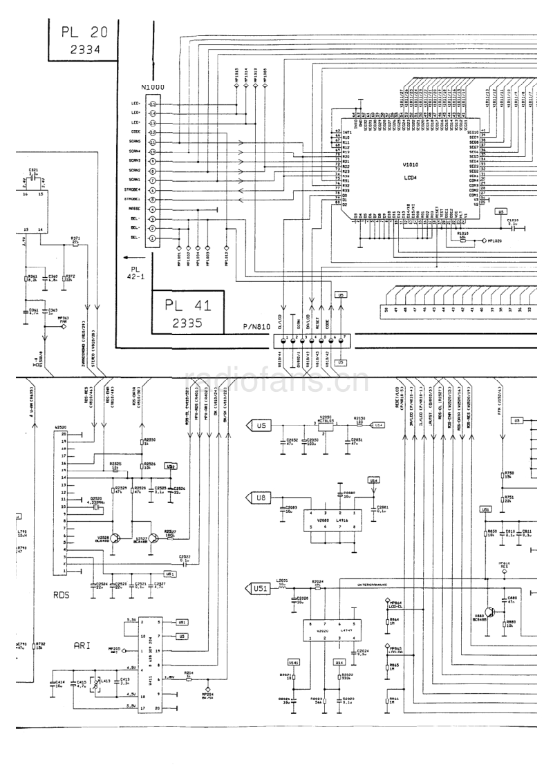 BLAUPUNKT Autoradio Paris RCR 41电路原理图.pdf_第3页