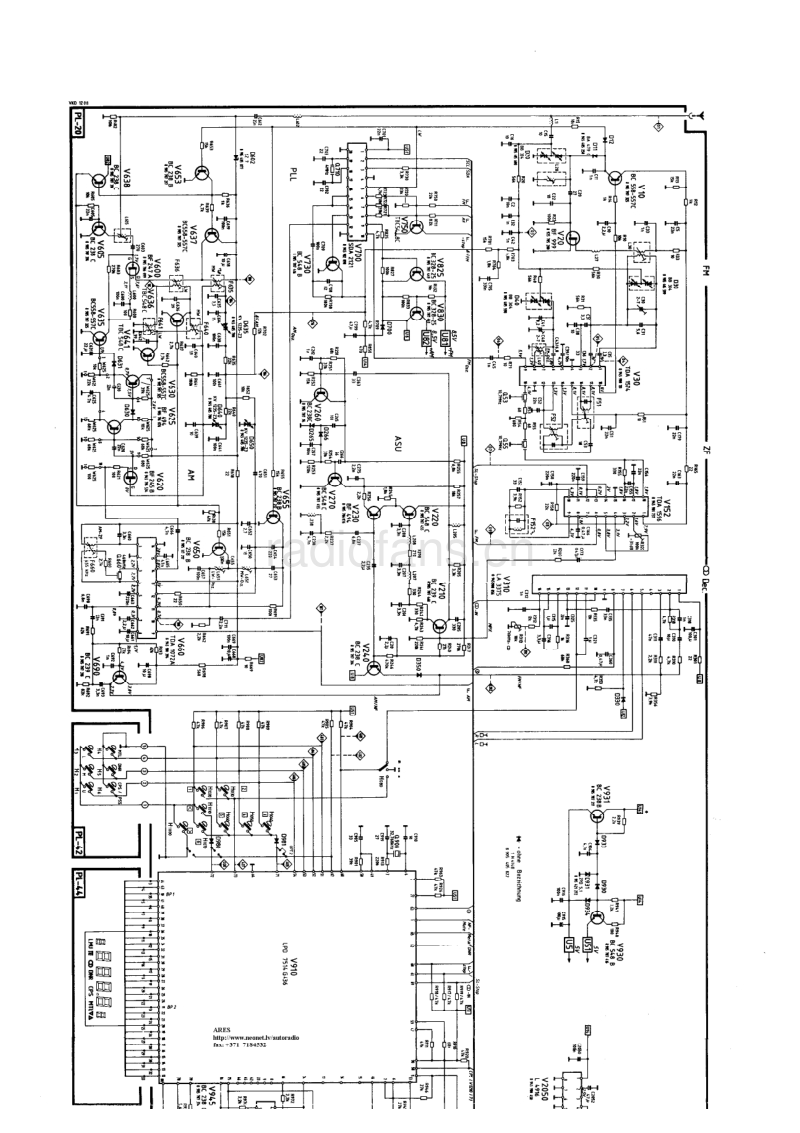 BLAUPUNKT Autoradio M_Granada SQR 49电路原理图.PDF_第1页