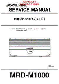 Alpine-MRD-M1000-Service-Manual电路原理图.pdf