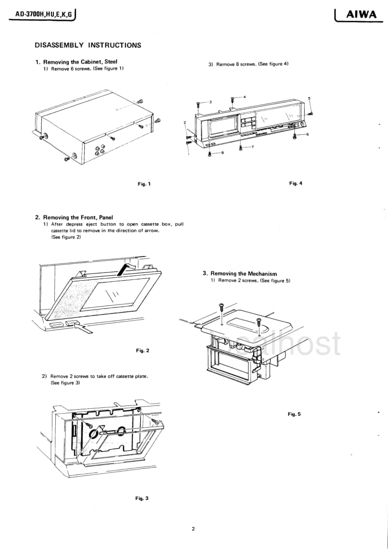 Aiwa-AD-3700-Service-Manual电路原理图.pdf_第2页