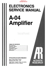 Acoustic-Research-A-04-Service-Manual电路原理图.pdf