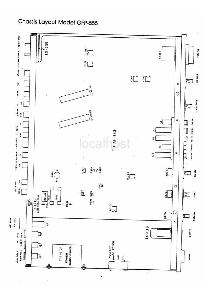 Adcom-GFP-555-Service-Manual电路原理图.pdf_第2页