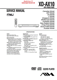 Aiwa-XD-AX10-Service-Manual电路原理图.pdf
