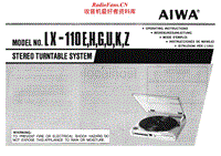 Aiwa-LX-110-Owners-Manual电路原理图.pdf
