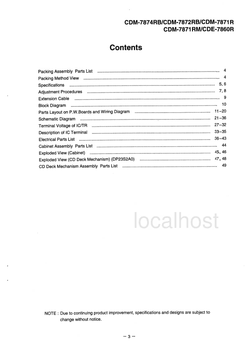 Alpine-CDM-7872-RB-Service-Manual电路原理图.pdf_第3页