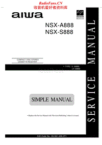 Aiwa-NS-XA888-Service-Manual电路原理图.pdf