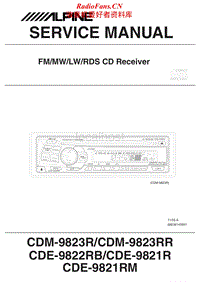 Alpine-CDM-9823-RR-Service-Manual电路原理图.pdf