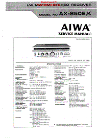 Aiwa-AX-S50-Service-Manual电路原理图.pdf