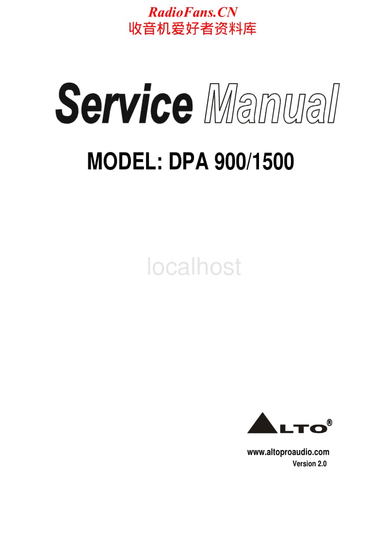 Alto-DPA-1500-Service-Manual电路原理图.pdf_第1页