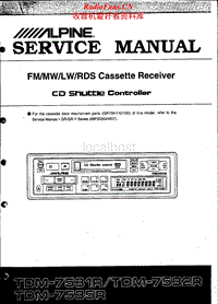 Alpine-TDM-7535-R-Service-Manual电路原理图.pdf