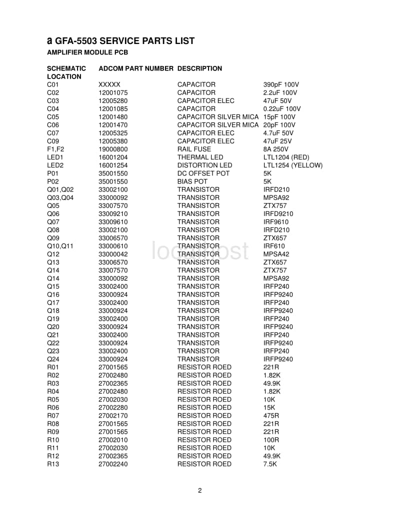 Adcom-GFA-5503-Service-Manual电路原理图.pdf_第3页