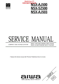 Aiwa-NSX-SZ500-Service-Manual电路原理图.pdf