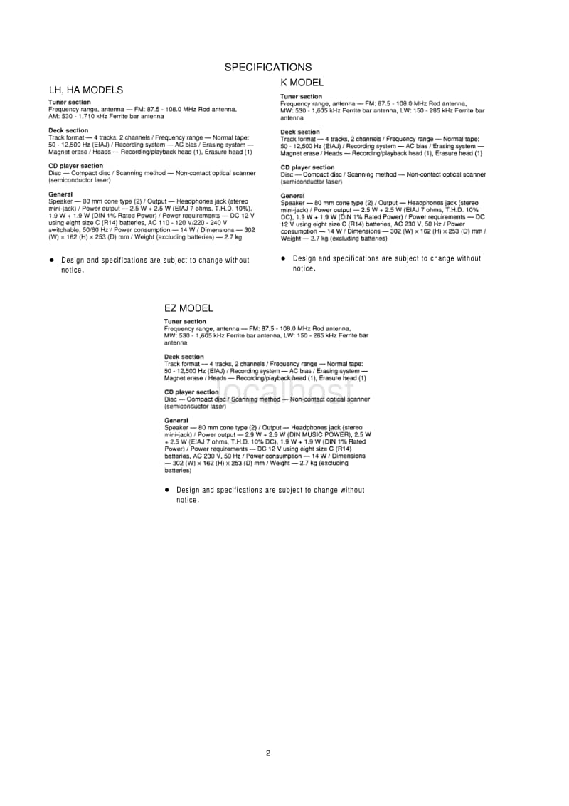 Aiwa-CS-DA519-Service-Manual电路原理图.pdf_第2页