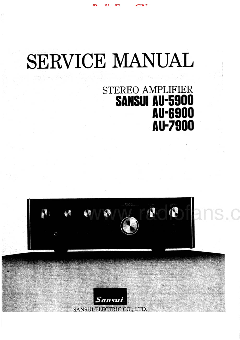 Sansui-AU-5900-AU-6900-Service-Manual电路原理图.pdf_第1页