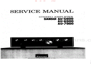 Sansui-AU-5900-AU-6900-Service-Manual电路原理图.pdf