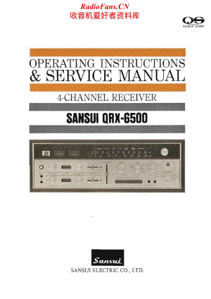 Sansui-QRX-6500-Service-Manual电路原理图.pdf