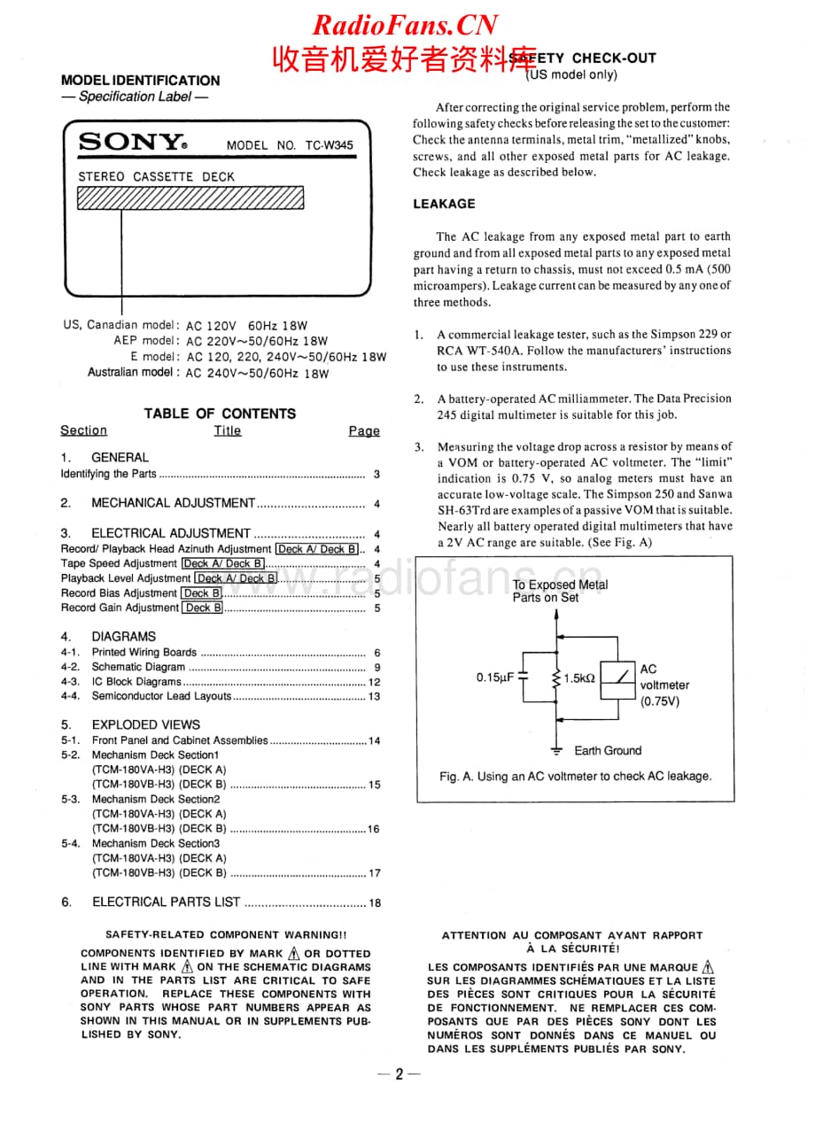 Sony-TC-W345-Service-Manual电路原理图.pdf_第2页