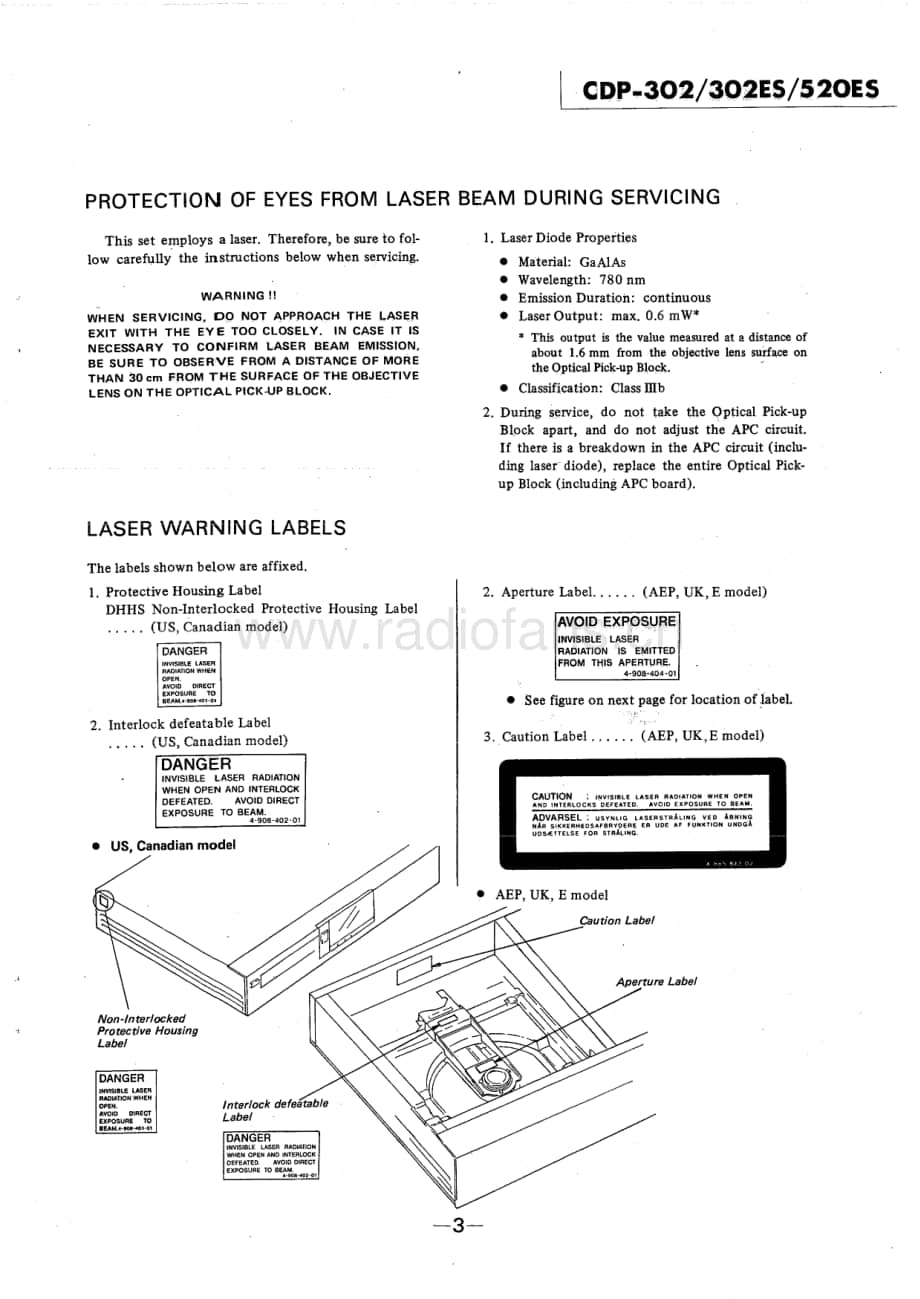 Sony-CDP-302-Service-Manual电路原理图.pdf_第3页