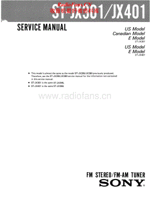 Sony-ST-JX301-Service-Manual电路原理图.pdf