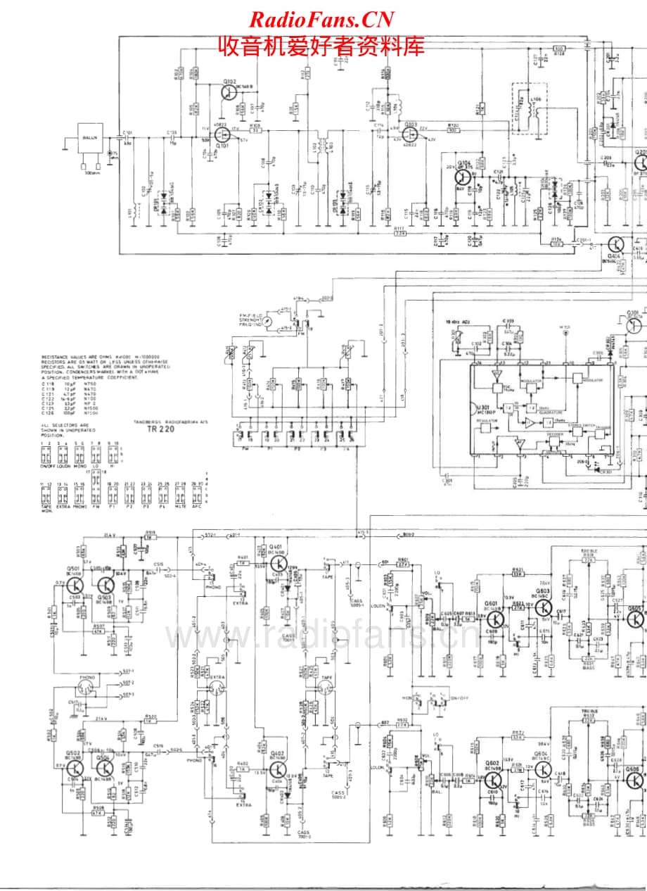 Tandberg-TR-220-Schematic电路原理图.pdf_第2页