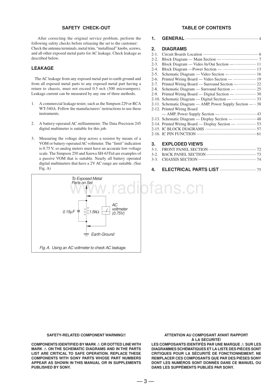 Sony-STR-DE915-Service-Manual电路原理图.pdf_第3页