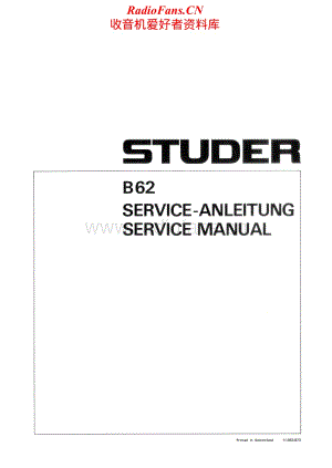 Studer-B62-Service-Manual电路原理图.pdf