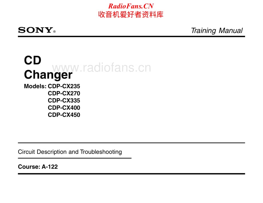 Sony-CDP-CX235-Service-Manual电路原理图.pdf_第1页