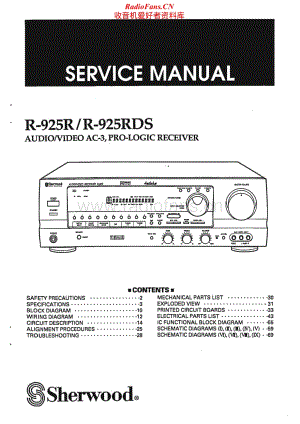 Sherwood-R-925RDS-Service-Manual电路原理图.pdf