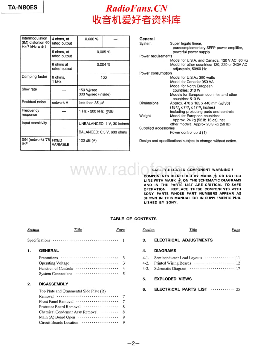 Sony-TA-N80ES-Service-Manual电路原理图.pdf_第2页