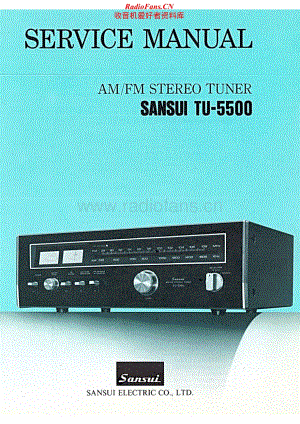 Sansui-TU-5500-Service-Manual电路原理图.pdf