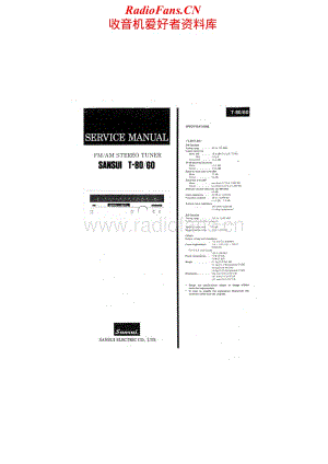 Sansui-T60-T80-Service-Manual电路原理图.pdf