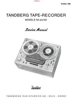 Tandberg-62-64-Service-Manual (1)电路原理图.pdf